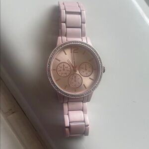 Elegant Pink Women's Watch